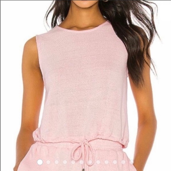 NWT. Revolve Callahan pink knit sleeveless crop - Picture 3 of 5